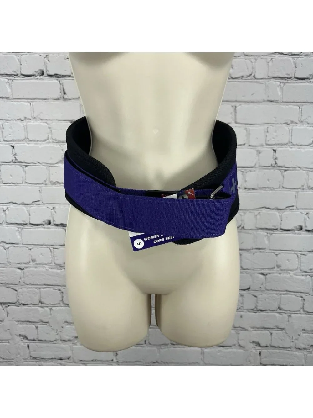 NWT Harbinger Purple Black Womens 5” Foam Padded Core Support Belt Lifting M